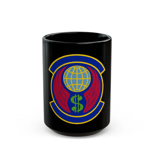 355 Comptroller Squadron ACC (U.S. Air Force) Black Coffee Mug-15oz-Go Mug Yourself