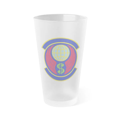 355 Comptroller Squadron ACC (U.S. Air Force) Frosted Pint Glass 16oz-16oz-Frosted-Go Mug Yourself