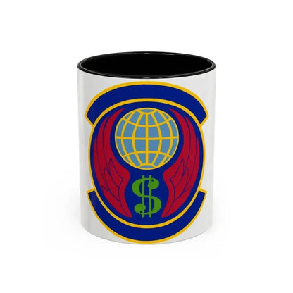 355 Comptroller Squadron ACC (U.S. Air Force) Accent Coffee Mug 11oz Black - Go Mug Yourself
