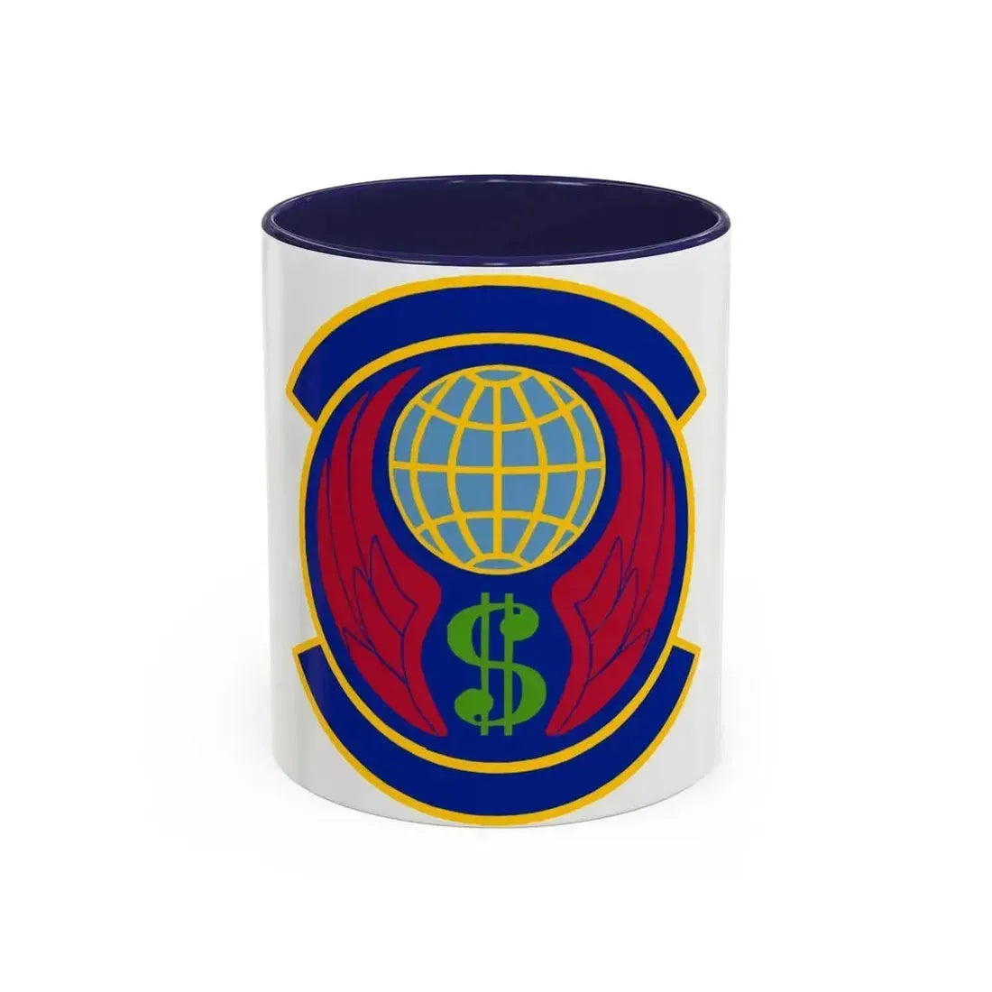 355 Comptroller Squadron ACC (U.S. Air Force) Accent Coffee Mug 11oz Navy - Go Mug Yourself