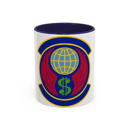 355 Comptroller Squadron ACC (U.S. Air Force) Accent Coffee Mug 11oz Navy - Go Mug Yourself