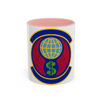355 Comptroller Squadron ACC (U.S. Air Force) Accent Coffee Mug 11oz Pink - Go Mug Yourself