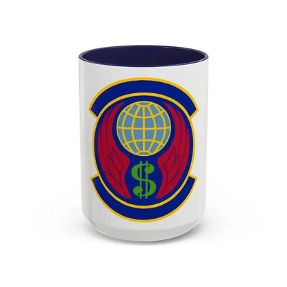 355 Comptroller Squadron ACC (U.S. Air Force) Accent Coffee Mug 15oz Navy - Go Mug Yourself