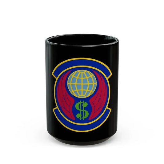 355 Comptroller Squadron ACC (U.S. Air Force) Black Coffee Mug 15oz - Go Mug Yourself