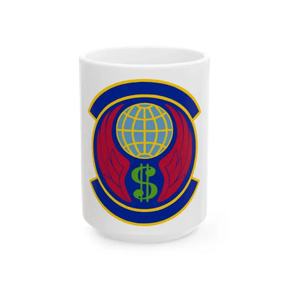 355 Comptroller Squadron ACC (U.S. Air Force) White Coffee Mug 15oz - Go Mug Yourself