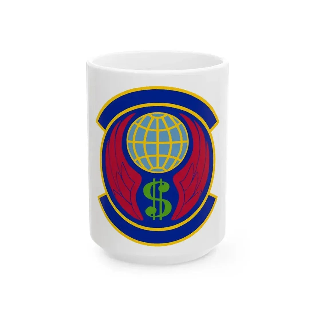 355 Comptroller Squadron ACC (U.S. Air Force) White Coffee Mug 15oz - Go Mug Yourself