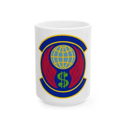 355 Comptroller Squadron ACC (U.S. Air Force) White Coffee Mug - Go Mug Yourself