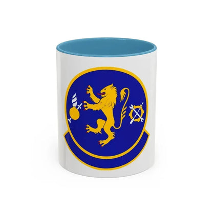 355 Equipment Maintenance Squadron ACC (U.S. Air Force) Accent Coffee Mug 11oz Light Blue - Go Mug Yourself