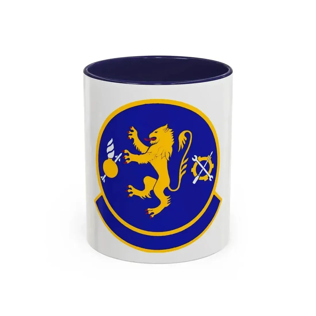355 Equipment Maintenance Squadron ACC (U.S. Air Force) Accent Coffee Mug 11oz Navy - Go Mug Yourself