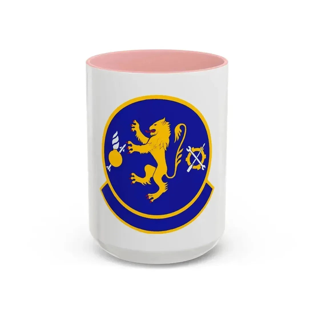 355 Equipment Maintenance Squadron ACC (U.S. Air Force) Accent Coffee Mug 15oz Pink - Go Mug Yourself