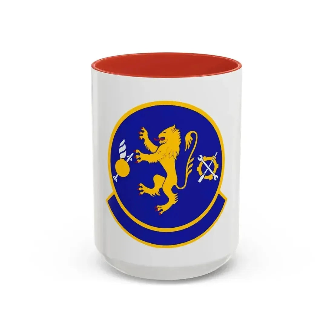 355 Equipment Maintenance Squadron ACC (U.S. Air Force) Accent Coffee Mug 15oz Red - Go Mug Yourself