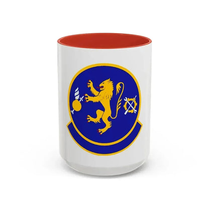 355 Equipment Maintenance Squadron ACC (U.S. Air Force) Accent Coffee Mug 15oz Red - Go Mug Yourself