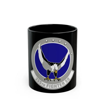 355 Fighter Squadron PACAF (U.S. Air Force) Black Coffee Mug 11oz - Go Mug Yourself