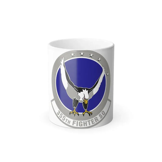 355 Fighter Squadron PACAF (U.S. Air Force) Color Changing Coffee Mug 11oz - Go Mug Yourself