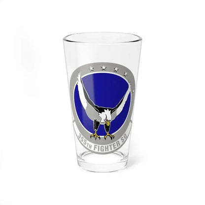 355 Fighter Squadron PACAF (U.S. Air Force) Pint Glass 16oz 16oz - Go Mug Yourself