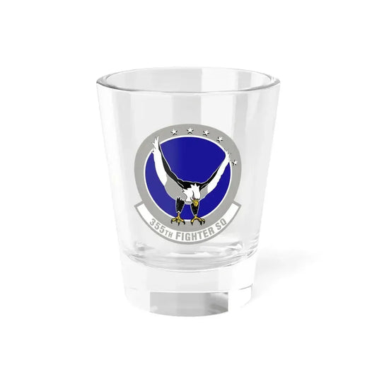 355 Fighter Squadron PACAF (U.S. Air Force) Shot Glass 1.5oz 1.5oz - Go Mug Yourself