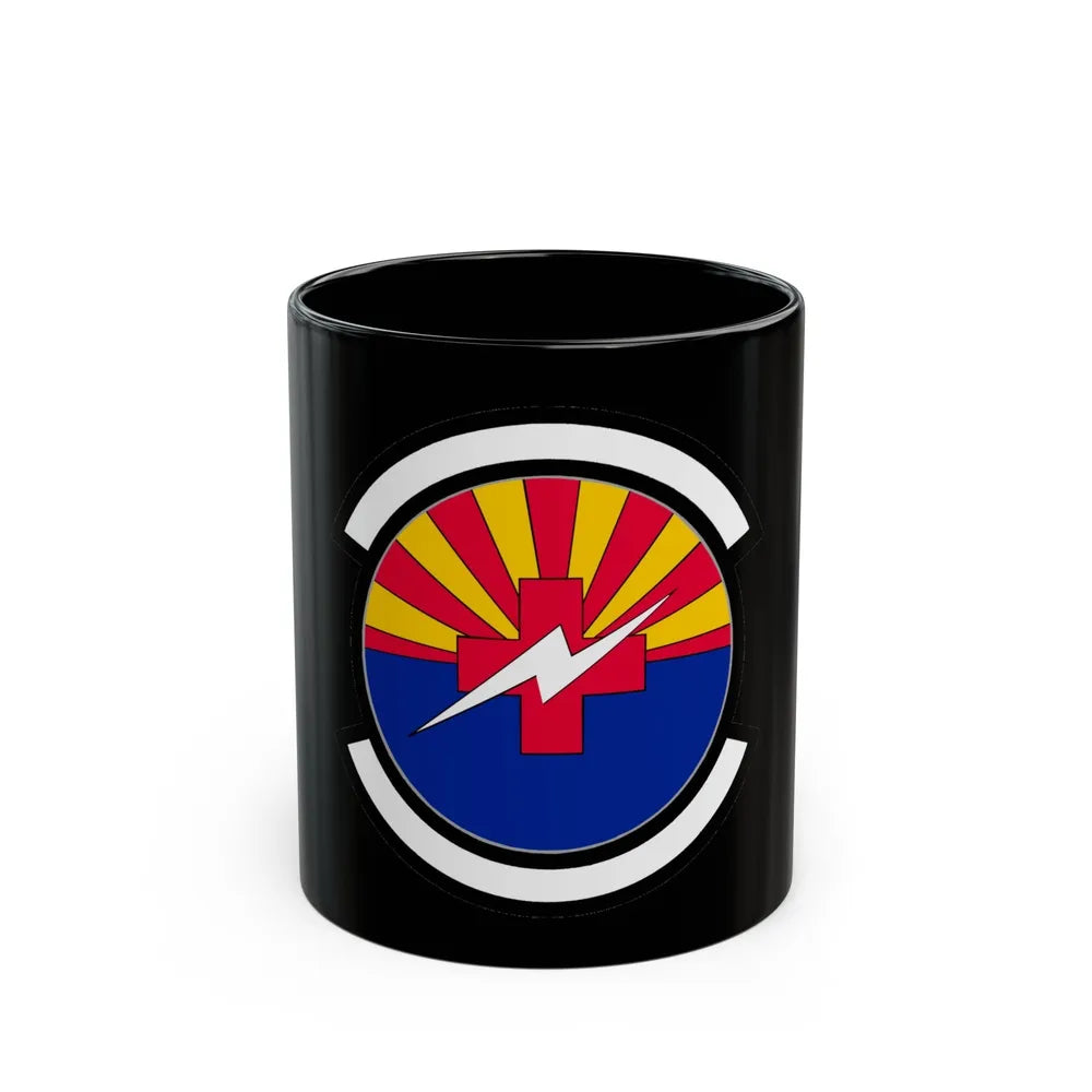 355 Healthcare Operations Squadron ACC (U.S. Air Force) Black Coffee Mug-11oz-Go Mug Yourself