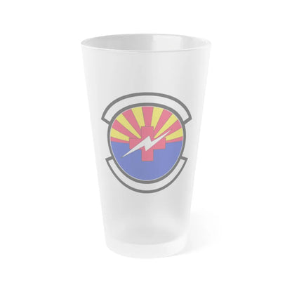 355 Healthcare Operations Squadron ACC (U.S. Air Force) Frosted Pint Glass 16oz-16oz-Frosted-Go Mug Yourself