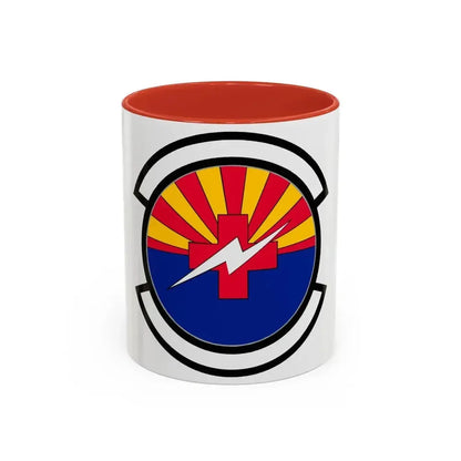 355 Healthcare Operations Squadron ACC (U.S. Air Force) Accent Coffee Mug 11oz Red - Go Mug Yourself