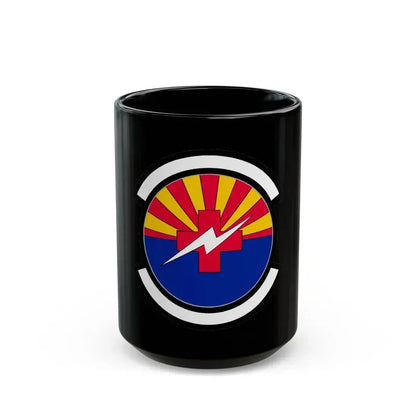 355 Healthcare Operations Squadron ACC (U.S. Air Force) Black Coffee Mug 15oz - Go Mug Yourself