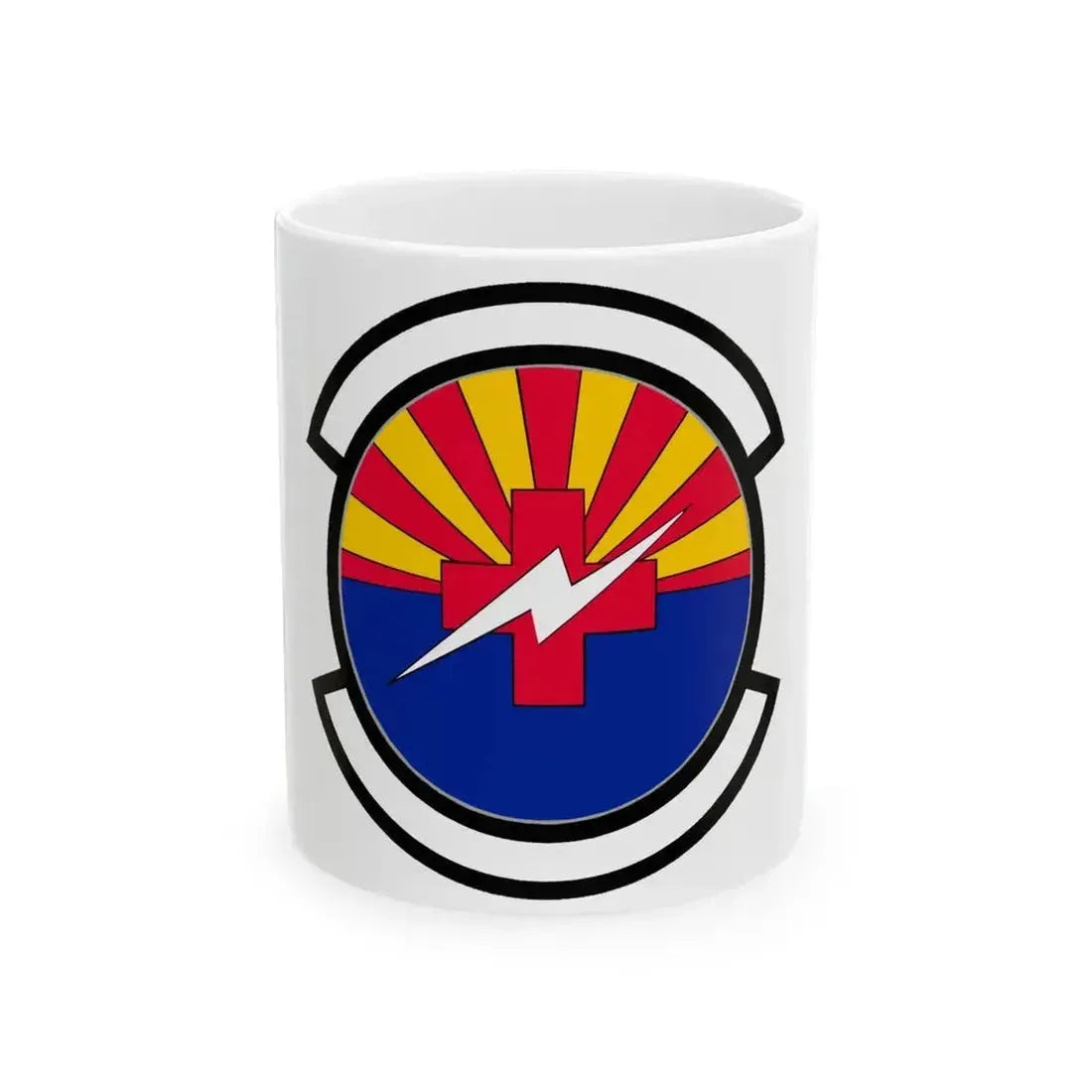 355 Healthcare Operations Squadron ACC (U.S. Air Force) White Coffee Mug 11oz - Go Mug Yourself
