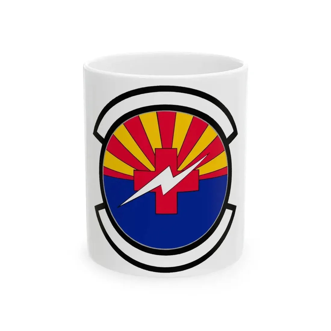 355 Healthcare Operations Squadron ACC (U.S. Air Force) White Coffee Mug 11oz - Go Mug Yourself