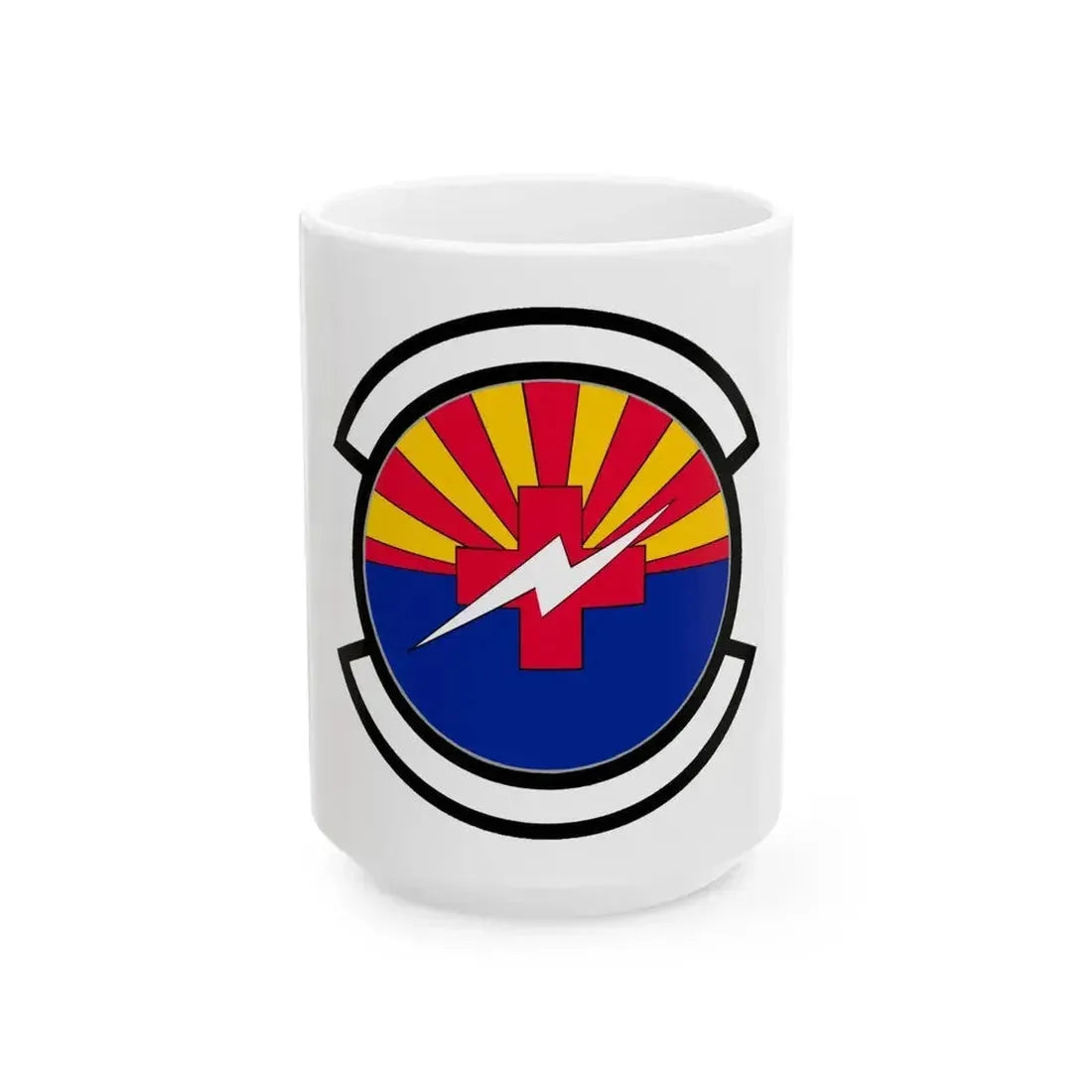 355 Healthcare Operations Squadron ACC (U.S. Air Force) White Coffee Mug 15oz - Go Mug Yourself