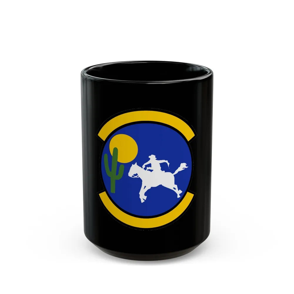 355 Logistics Readiness Squadron ACC (U.S. Air Force) Black Coffee Mug-15oz-Go Mug Yourself