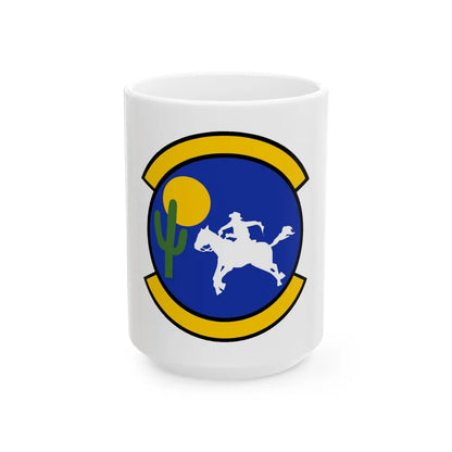 355 Logistics Readiness Squadron ACC (U.S. Air Force) White Coffee Mug-15oz-Go Mug Yourself