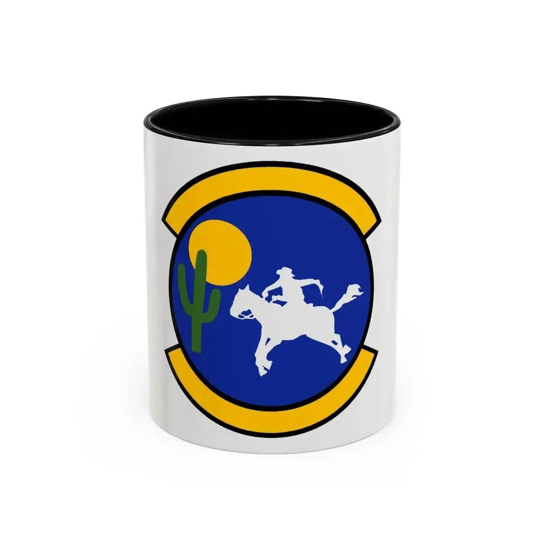 355 Logistics Readiness Squadron ACC (U.S. Air Force) Accent Coffee Mug 11oz Black - Go Mug Yourself