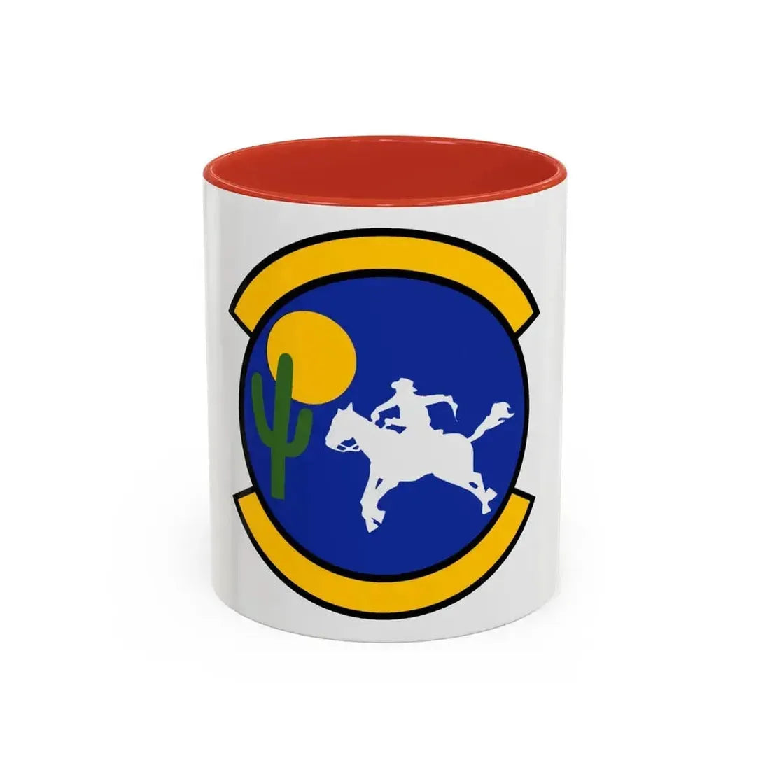 355 Logistics Readiness Squadron ACC (U.S. Air Force) Accent Coffee Mug 11oz Red - Go Mug Yourself