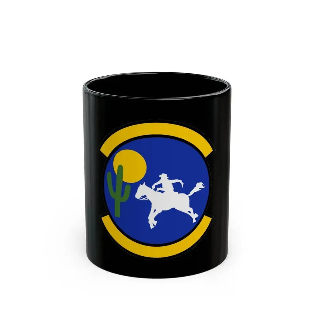 355 Logistics Readiness Squadron ACC (U.S. Air Force) Black Coffee Mug 11oz - Go Mug Yourself