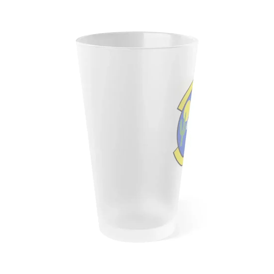 355 Logistics Readiness Squadron ACC (U.S. Air Force) Frosted Pint Glass 16oz - Go Mug Yourself