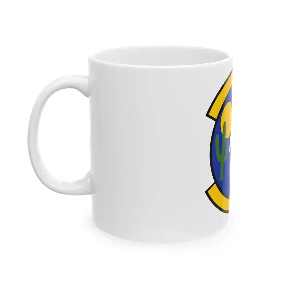 355 Logistics Readiness Squadron ACC (U.S. Air Force) White Coffee Mug - Go Mug Yourself