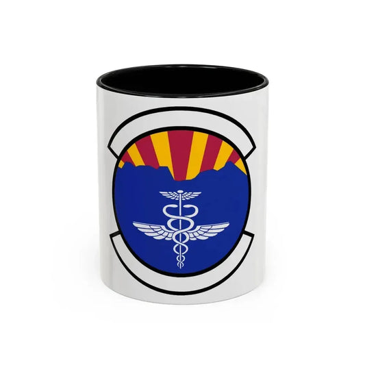 355 Operational Medical Readiness Squadron ACC (U.S. Air Force) Accent Coffee Mug 11oz Black - Go Mug Yourself