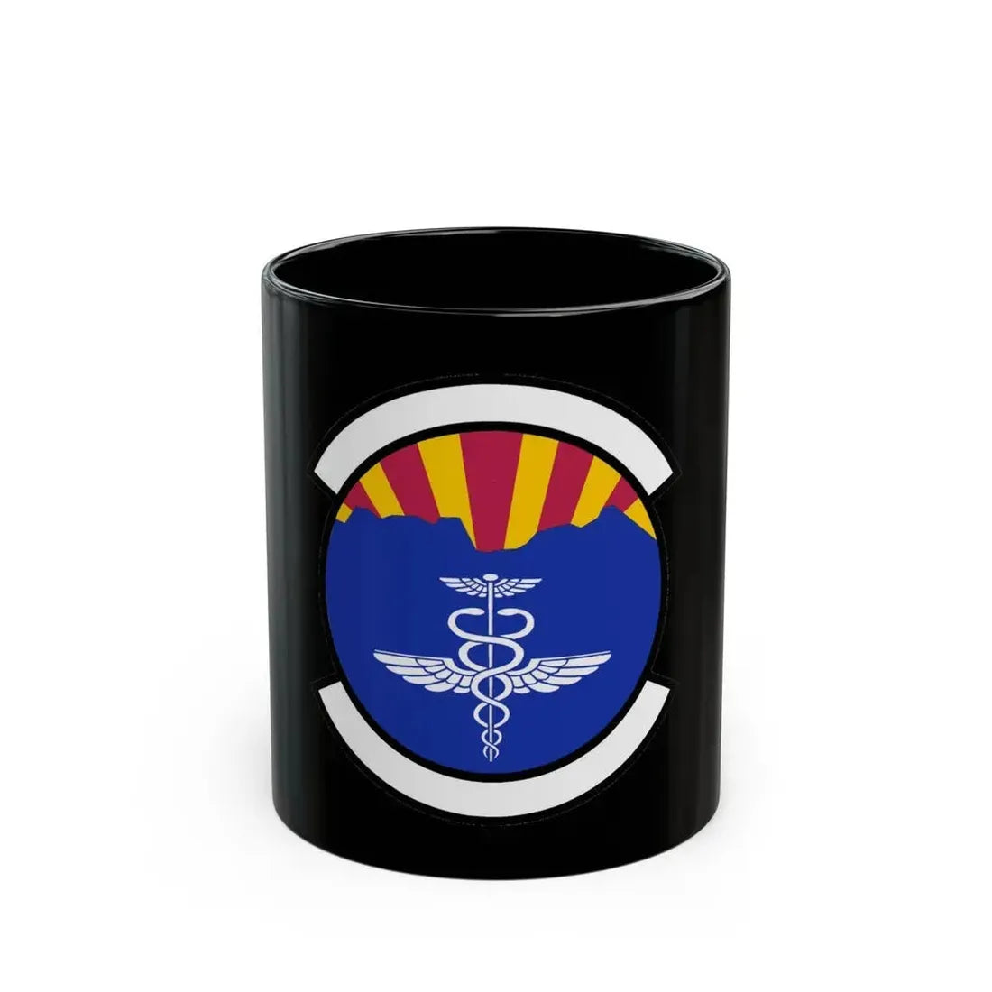 355 Operational Medical Readiness Squadron ACC (U.S. Air Force) Black Coffee Mug - Go Mug Yourself