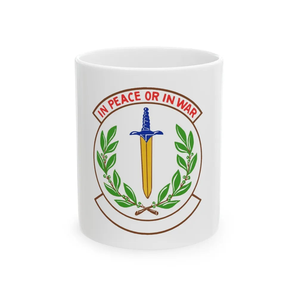 355 Security Forces Squadron ACC (U.S. Air Force) White Coffee Mug-11oz-Go Mug Yourself