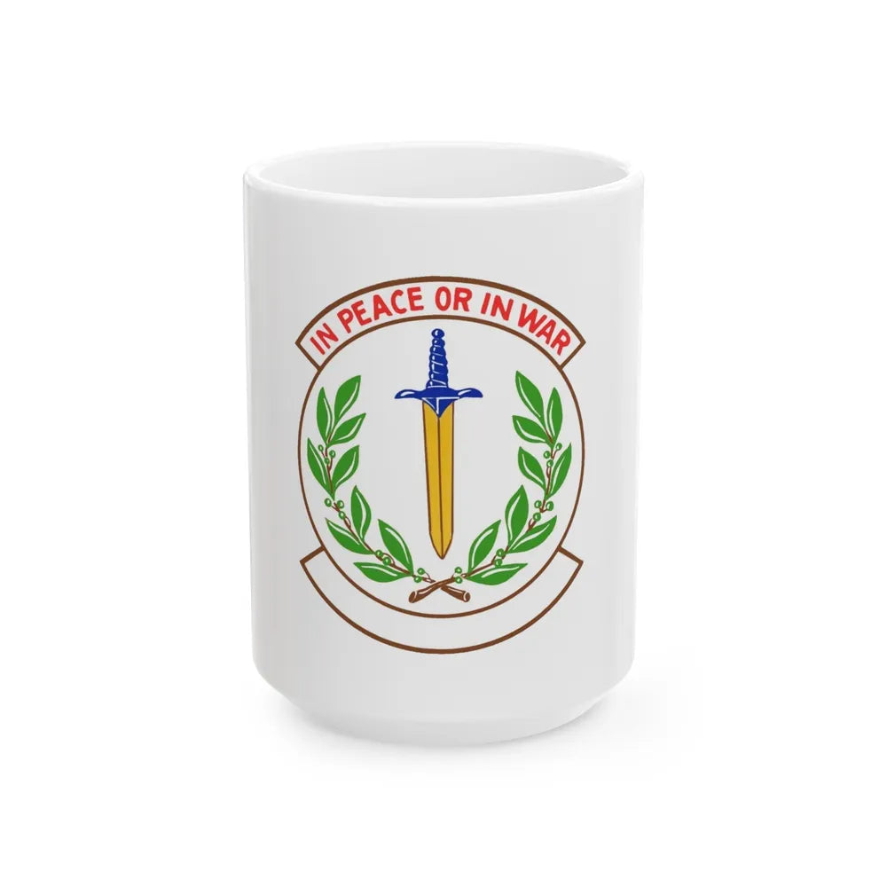 355 Security Forces Squadron ACC (U.S. Air Force) White Coffee Mug-15oz-Go Mug Yourself