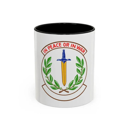 355 Security Forces Squadron ACC (U.S. Air Force) Accent Coffee Mug 11oz Black - Go Mug Yourself