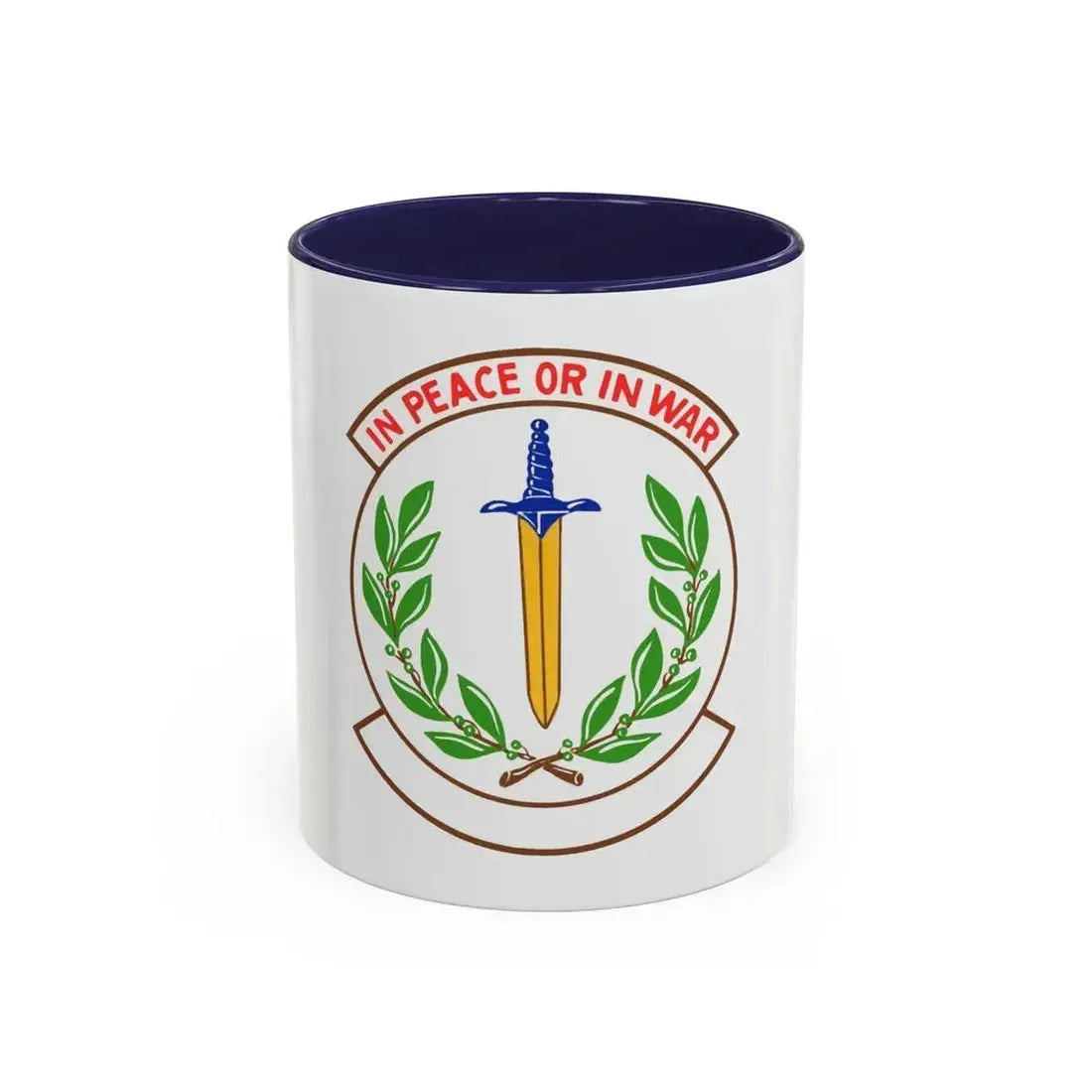 355 Security Forces Squadron ACC (U.S. Air Force) Accent Coffee Mug 11oz Navy - Go Mug Yourself