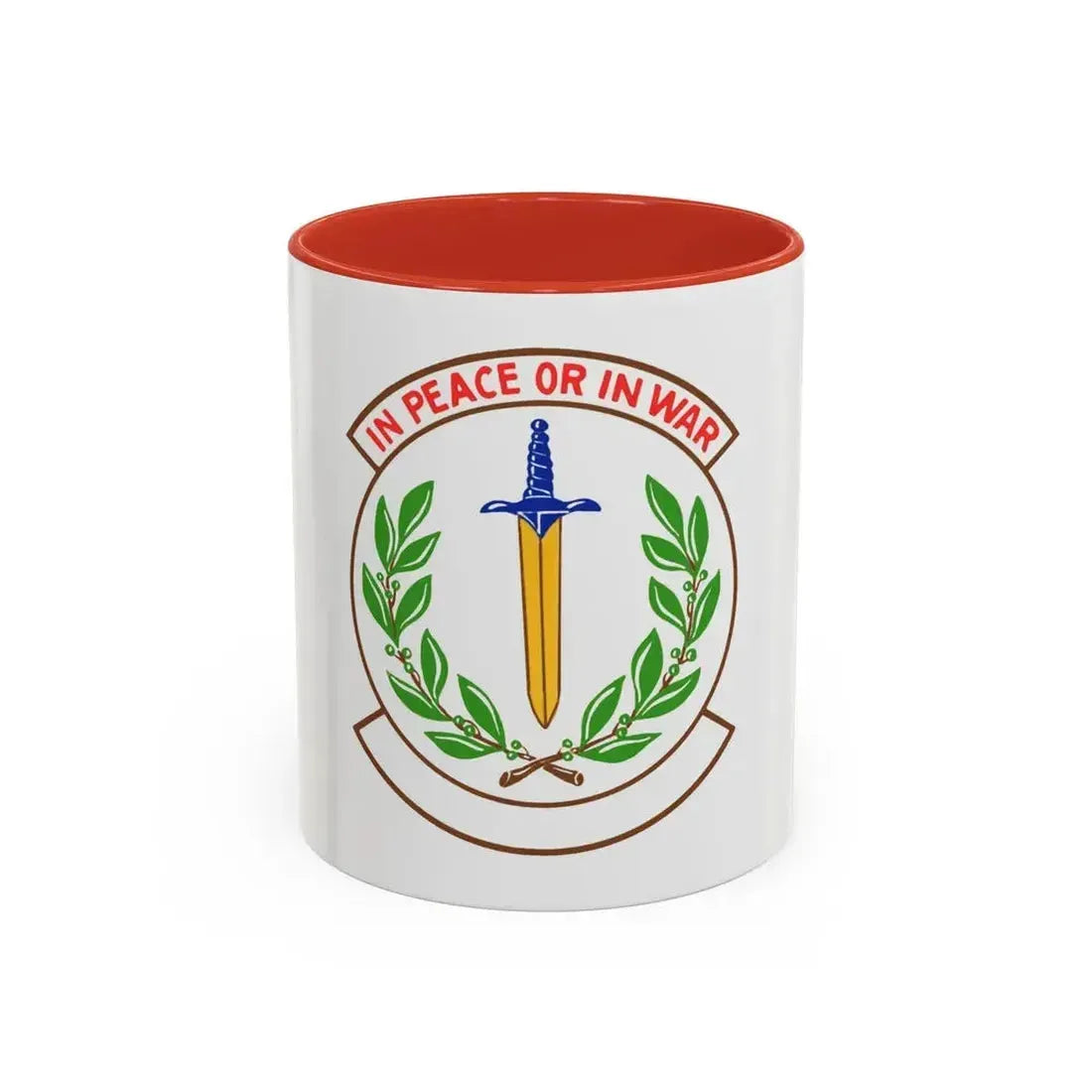 355 Security Forces Squadron ACC (U.S. Air Force) Accent Coffee Mug 11oz Red - Go Mug Yourself