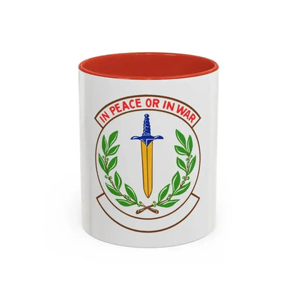 355 Security Forces Squadron ACC (U.S. Air Force) Accent Coffee Mug 11oz Red - Go Mug Yourself