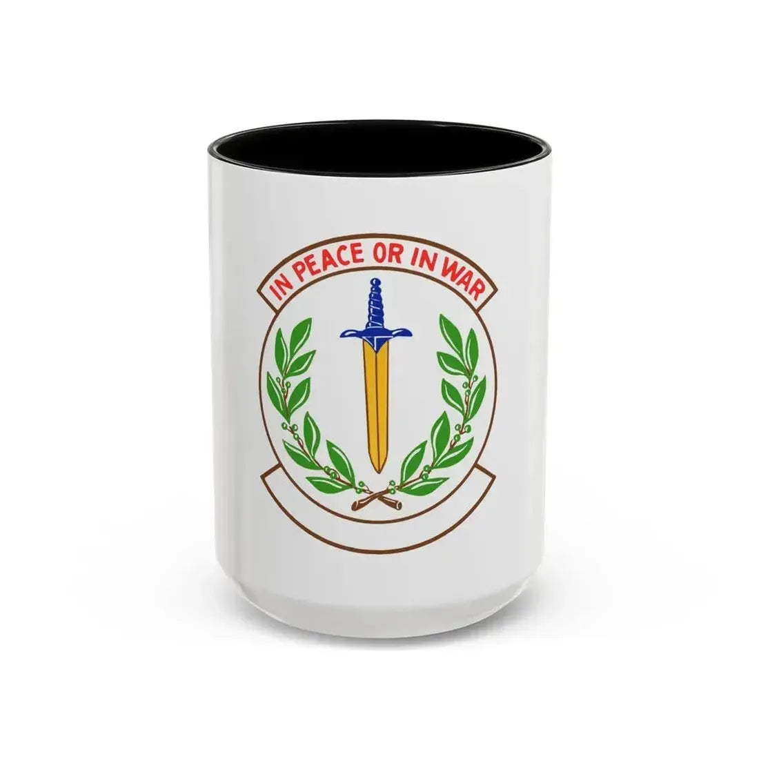 355 Security Forces Squadron ACC (U.S. Air Force) Accent Coffee Mug 15oz Black - Go Mug Yourself