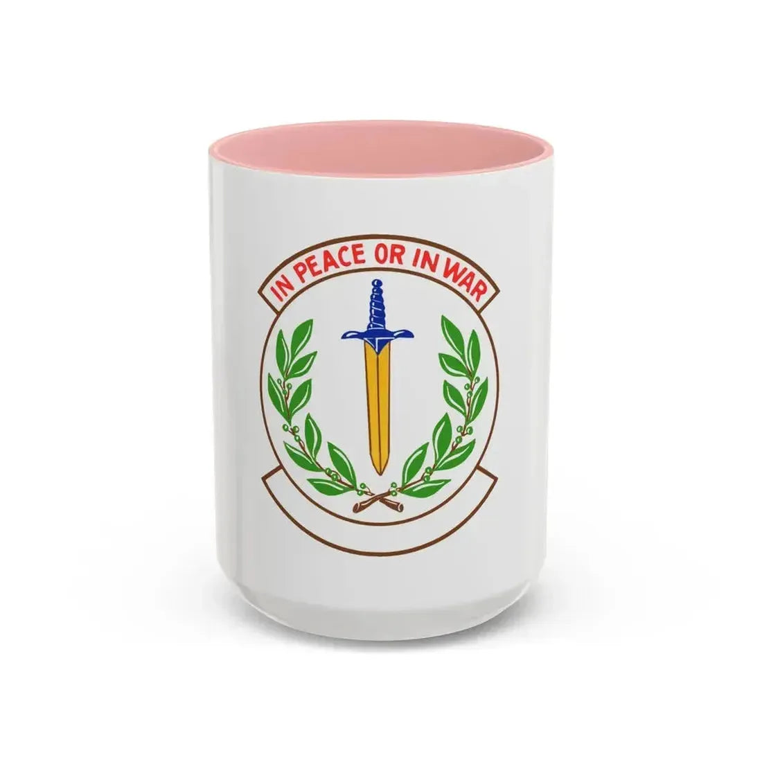 355 Security Forces Squadron ACC (U.S. Air Force) Accent Coffee Mug 15oz Pink - Go Mug Yourself