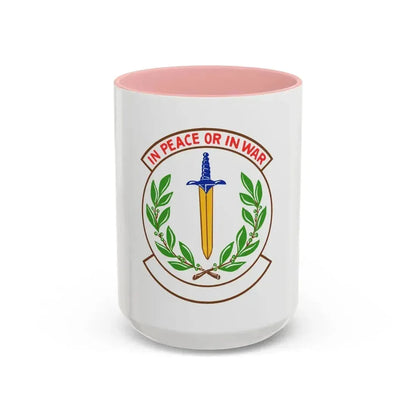 355 Security Forces Squadron ACC (U.S. Air Force) Accent Coffee Mug 15oz Pink - Go Mug Yourself