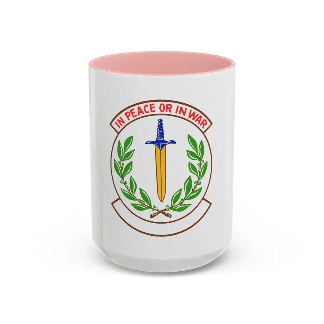 355 Security Forces Squadron ACC (U.S. Air Force) Accent Coffee Mug 15oz Pink - Go Mug Yourself