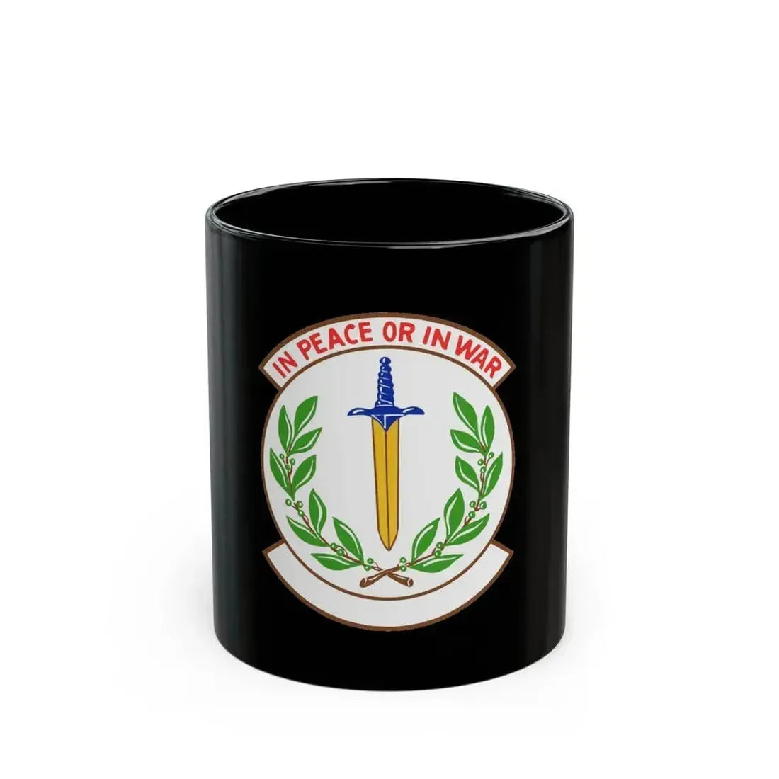 355 Security Forces Squadron ACC (U.S. Air Force) Black Coffee Mug 11oz - Go Mug Yourself
