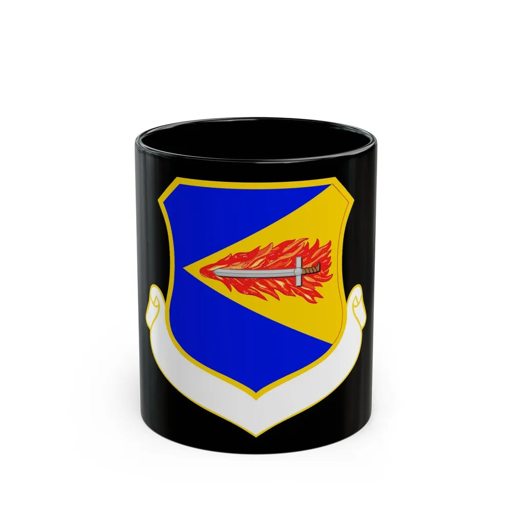 355 Wing ACC (U.S. Air Force) Black Coffee Mug-11oz-Go Mug Yourself