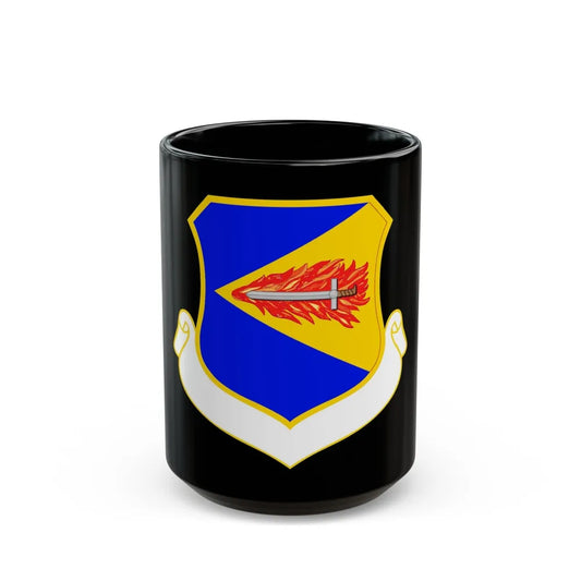 355 Wing ACC (U.S. Air Force) Black Coffee Mug-15oz-Go Mug Yourself