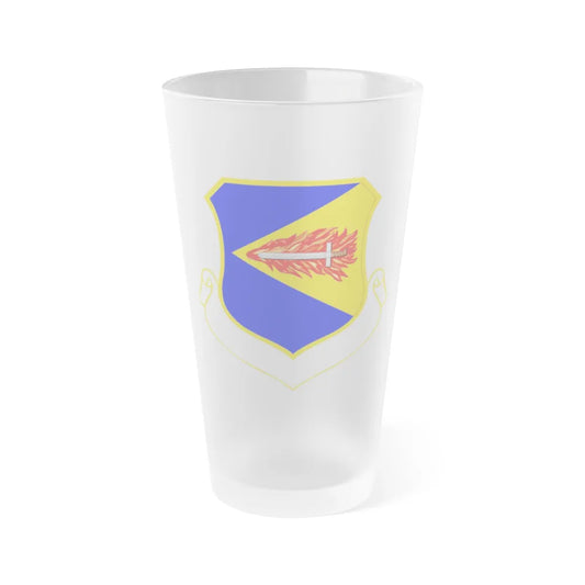 355 Wing ACC (U.S. Air Force) Frosted Pint Glass 16oz-16oz-Frosted-Go Mug Yourself